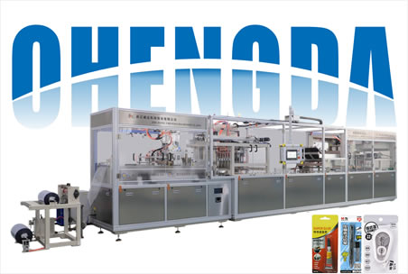 CD-5268全自动链板式纸塑泡罩吸卡包装机